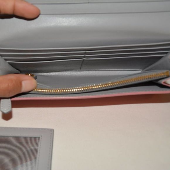 PRADA Textured Leather Continental Wallet - Picture 9 of 15